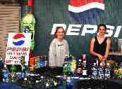Refreshments availablle at the flea market